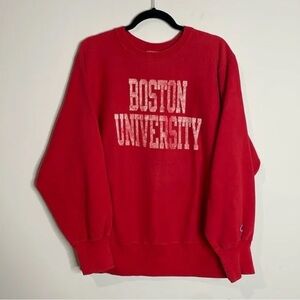 1980’s Vintage Champion Reverse Weave Boston University Sweatshirt